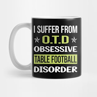 Obsessive Love Table Football Soccer Foosball Mug